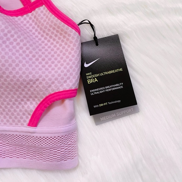 Nike Swoosh UltraBreathe Dri-Fit Sports Bra - Picture 3 of 6